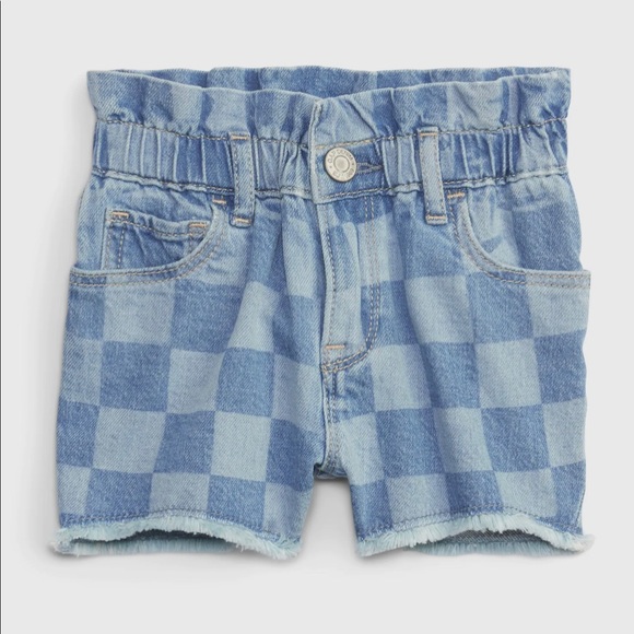 Toddler Just Like Mom Denim Shorts with Washwell - Picture 1 of 4